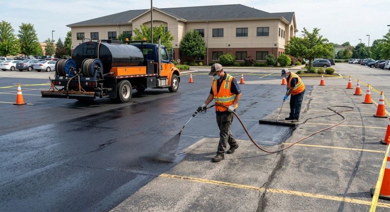 Commercial Parking Lot Sealing in Fort Collins, CO