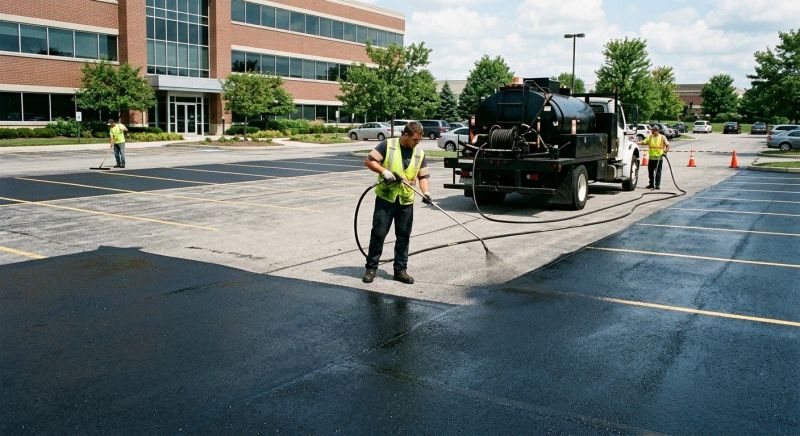Parking Lot Sealcoating in Fort Collins, CO